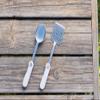 Stanley Wildfare Pro Stainless Steel Fold & Go Utensil Set | Folding Spatula and Spoon | Packable Outdoor Cookware | Camping Essentials for Your Camp Kitchen | BPA-Free | Pale Pebble & Stone view 4