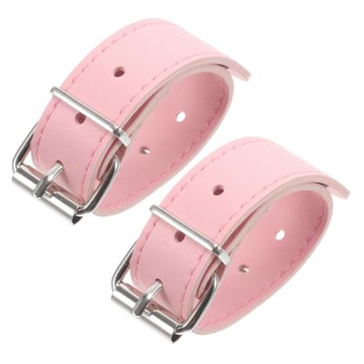 POPETPOP 1 Pair Bike Front Basket Mounting Straps Adjust Leash for Front Bike Basket Sturdy Leather Strap for Cycling