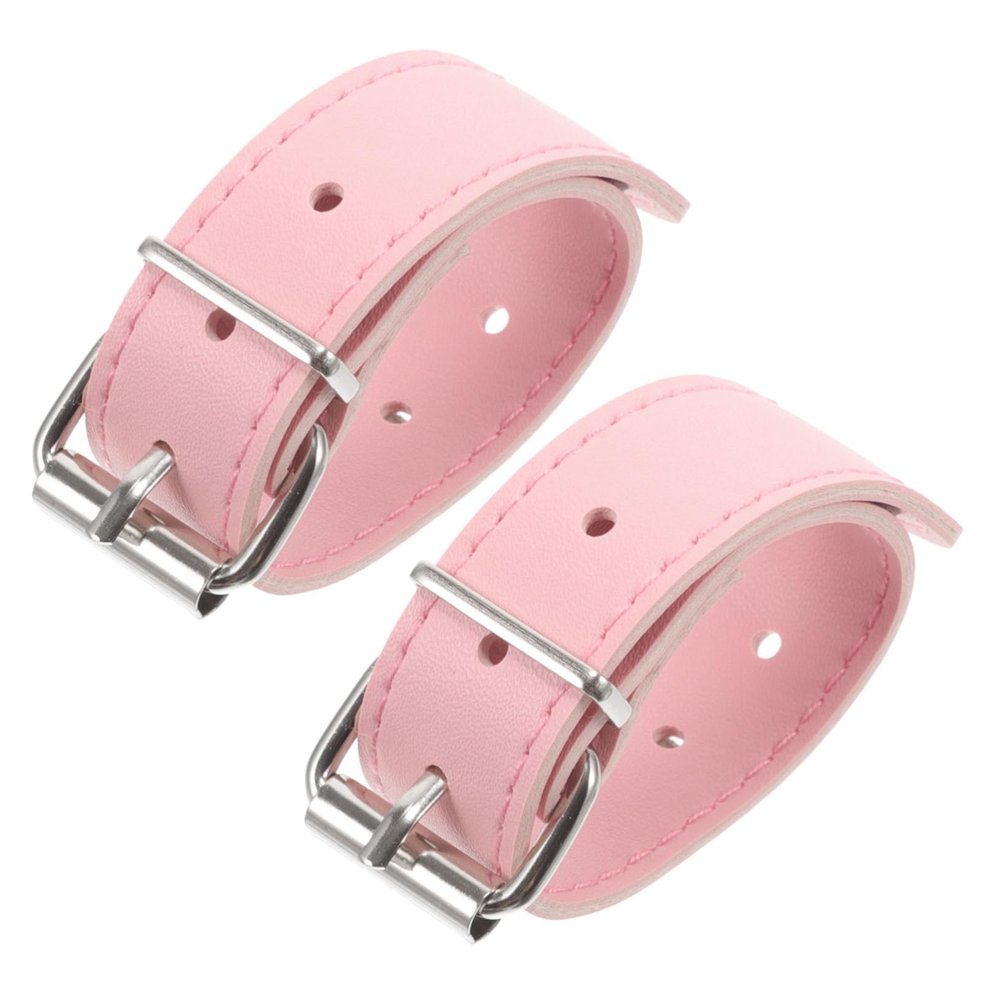 POPETPOP 1 Pair Bike Front Basket Mounting Straps Adjust Leash for Front Bike Basket Sturdy Leather Strap for Cycling