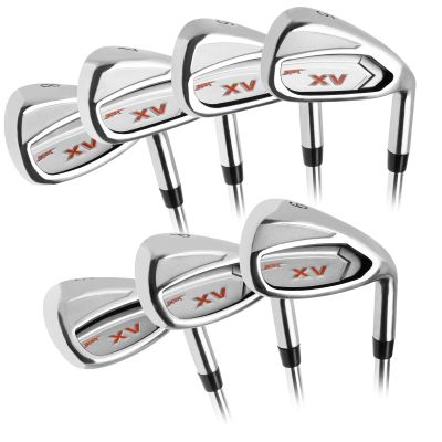 Acer XV Golf Irons Set for Men, Right Handed, Senior Flex, Graphite-Shafted 7-Piece Set (#5-9, PW, GW)