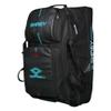 Shrey Meta 120 Wheelie Cricket Bag  Black | 121L Capacity | 3 Bat Pockets | Shoe & Helmet Sections view 2