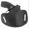 Barsony New Black Leather Pancake Holster for COLT Diamondback Left view 1