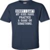 4X-Large Navy Blue Mens Sorry I Can't My Kids Have Practice Game Or Something T-Shirt view 2