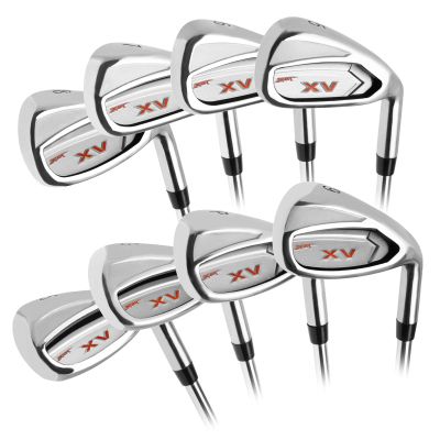 Acer XV Golf Irons Set for Men, Right Handed, Senior Flex, Graphite-Shafted 8-Piece Set (#5-9, PW, GW, SW)