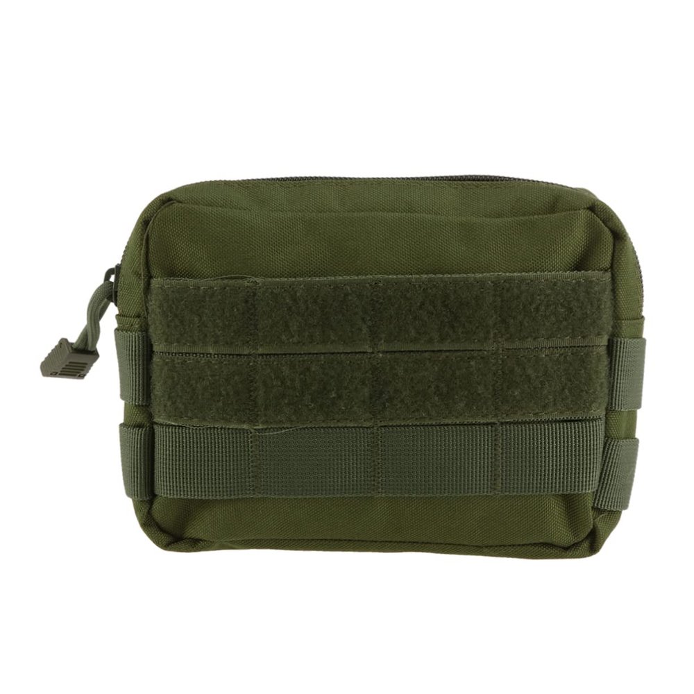 BRIGHTFUFU Camouflage Pouches Compact Tool Coin Bag for Outdoor Activities Green Pouch Buckle Straps for Easy Attachment to Gear