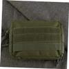 BRIGHTFUFU Camouflage Pouches Compact Tool Coin Bag for Outdoor Activities Green Pouch Buckle Straps for Easy Attachment to Gear view 2
