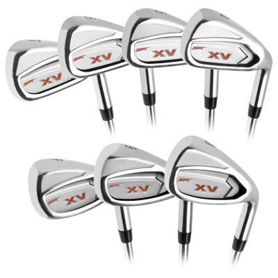 Acer XV Golf Irons Set for Men, Right Handed, Regular Flex, Steel-Shafted 7-Piece Set (#4-9, PW)