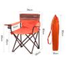 YLQHZW Chairs High Back Folding Camping Chair Ultralight Portable Camping Chairs Lightweight Collapsible Padded Arm Chair for Outside Folding Chairs,1 view 3