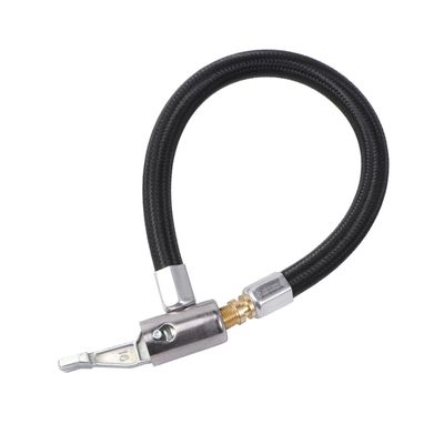 GLEAVI Flator Extension Tube Air Pump Bike Car Tire Inflator Air Inflator Adapter Extension Tube Locking Air Chuck for Air Hose