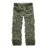 Casual Tactical Pants for Men Wash Cotton Ripstop Cargo Pants Outdoor Hiking Pants with Multi Pockets(No Belt) (Army Green,32) view 1
