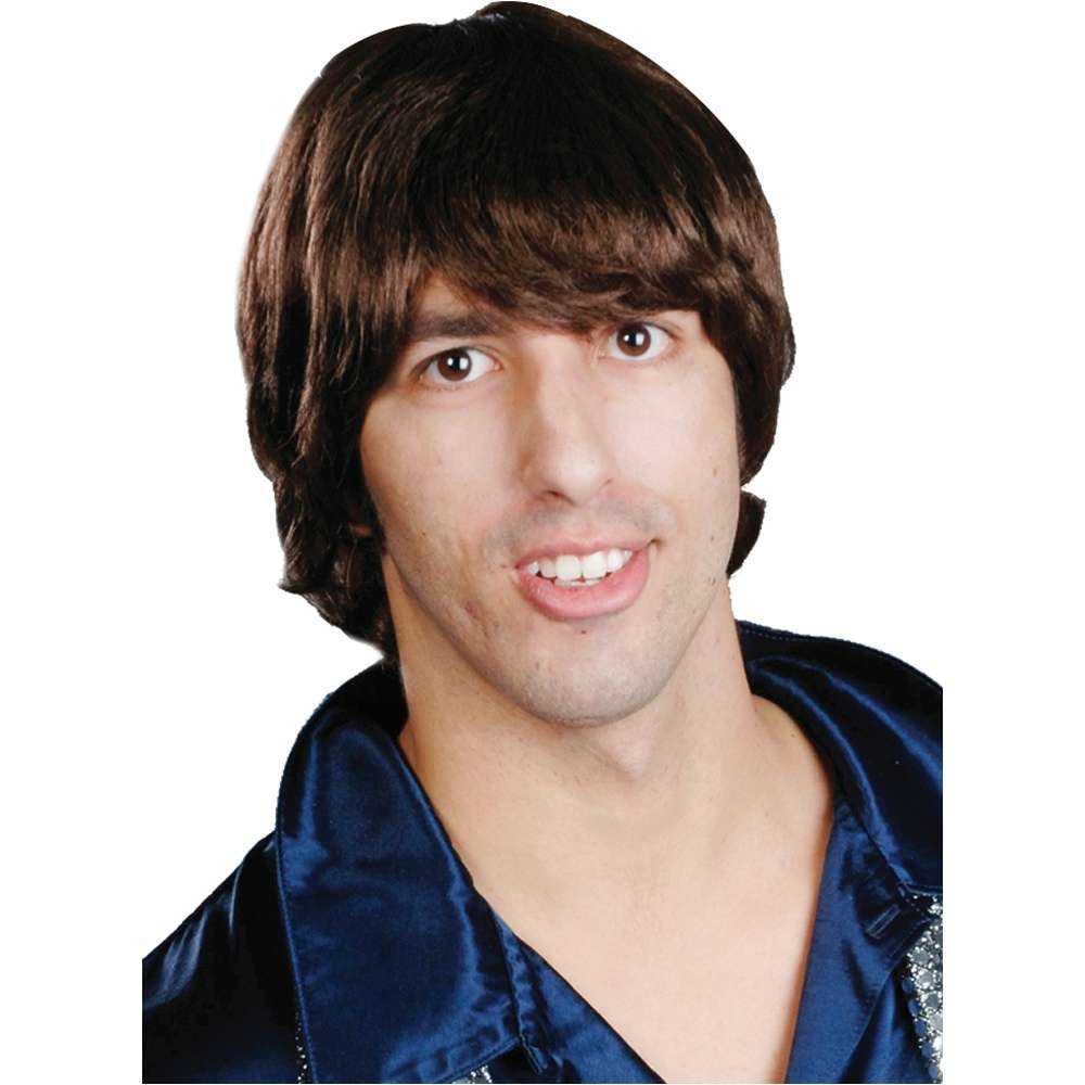 Beatles Paul color Brown - McCartney 60s Beetles Rock P Mop Top Men British Invasion Enigma Peluca Bundle MaxWigs Costume Wig Care Guide