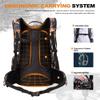 uniHimal Hunting Backpack for Men, Waterproof Camo Backpacks for Hunt with Rain Cover, Durable Large Capacity Day Pack Hunting Gear Accessories for Men view 3