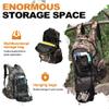 uniHimal Hunting Backpack for Men, Waterproof Camo Backpacks for Hunt with Rain Cover, Durable Large Capacity Day Pack Hunting Gear Accessories for Men view 4