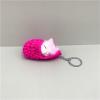 staol Sleeping Cat Keychain Plush Keychains Cute Keyring Bag Keyring Plush Keyring Cute Pendant Keychain KeyHolder, Rose Red view 2
