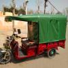 WYHBXD Electric Tricycle Carport Canvas Canopy Rainproof and Cold-Proof Thickened Double-Sided Sunshade SANBENGZI Tricycle Awning (Color : Half Wrapped, Size : W:110cm L:150cm) view 1