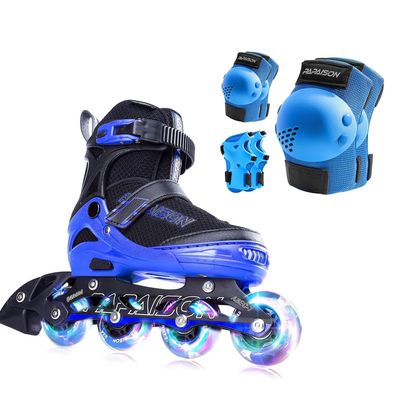 PAPAISON Inline Skates with Protective Gear Set