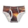 ALAZA Fire Dragon Sky Cloud Boys' Briefs Soft Underwear Available in Sizes 4t Multicolor view 1