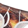 ALAZA Fire Dragon Sky Cloud Boys' Briefs Soft Underwear Available in Sizes 4t Multicolor view 4