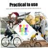 5pcs Bicycle Bell Portable Wear-Resistant Cycling Horn with Crisp Loud Sound for Safe Riding Easy to Install Handlebars view 2