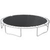 Evedy 14FT Trampoline with Safety Enclosure Net, Basketball Hoop and Ladder,Round Outdoor Recreational Trampoline for Kids,Easy Assembly,Blue view 4