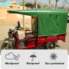 WYHBXD Electric Tricycle Carport Canvas Canopy Rainproof and Cold-Proof Thickened Double-Sided Sunshade SANBENGZI Tricycle Awning (Color : Full Wrapped, Size : W:100cm L:140cm) view 3