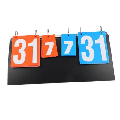 UUNVTOSU Scoreboard Soccer Indoor Scoring Indoor Tabletop Scoreboard Air Hockey Basketball Scoreboard Volleyball Scoreboard Basketball Game Scorer Sports Score Keeper Sporting Supplies PC