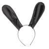 PLAFOPE Bunny Ears Headband Cute Leather Rabbit Ears Accessory for Women for Parties Cosplay and Easter Celebrations Versatile Hair Prop for Festive Looks view 1