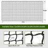 Baseball Backstop Net,Batting Cage Netting with Steel Hanging Kit and Rope view 2