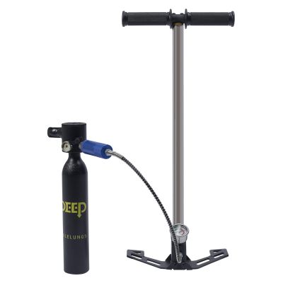 0.53qt Scuba Tank W/10 Mins Diving Time, Applicable Depth Within 10m, Scuba Tank Made of Aviation Aluminum Alloy 6061 for Underwater Exploration, Ship Cleaning, Emergency Insurance