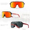 SCVCN Cycling Glasses Sports Sunglasses Women Men Bicycle MTB UV400 Protection Running Mountain Bike Baseball Biking Goggles Riding BMX Fishing Running Riding Golf Driving Softball 508 view 3