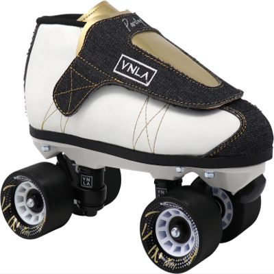 VNLA Jr. Chuck Parsley Jam Roller Skates | Includes VNLA Reaction ABEC-9 Bearings, Jam Plugs, and Backspin 93A 63mm Indoor Wheels| Speed Roller Skates for Men and Women | Size 5