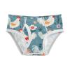 ALAZA Beautiful Chicken Rooster Blossom Boys' Briefs Soft Underwear Available in Sizes 8y Multicolor view 1