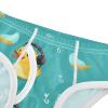 ALAZA Duck Music Note Boys' Briefs Soft Underwear Available in Sizes 6y Multicolor view 4