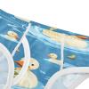 ALAZA Blue Wave Duck Boys' Briefs Soft Underwear Available in Sizes 4t view 4