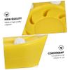 Mipcase Roller Hockey Puck Yellow PP Training Ball for Teams view 3