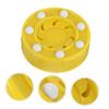 Mipcase Roller Hockey Puck Yellow PP Training Ball for Teams view 4