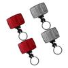 NineFit Basics 4pcs Bicycle Reflector Scooter Reflective Tool for Bike Night Cycling Reflectors Warning Reflector Bike Warning Tool Reflector Front Lamp Reflector Lamp Child to Weave Plastic, F298NOB51N114D view 1