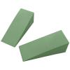 1 Pair Yoga Foam Wedge - Yoga Wedge Block, Professional Height Foam Wedge | Foam Slant Board Calf Stretching Knee Pad, Back Support Foam Incline Slant Board for Leg Calf Ankle and Foot Stretching view 1