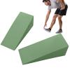 1 Pair Yoga Foam Wedge - Yoga Wedge Block, Professional Height Foam Wedge | Foam Slant Board Calf Stretching Knee Pad, Back Support Foam Incline Slant Board for Leg Calf Ankle and Foot Stretching view 4