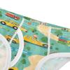 ALAZA Cartoon Car Tree Boys' Briefs Soft Underwear Available in Sizes 4t Multicolor view 4