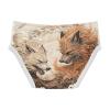 ALAZA Wolf Ocean Wave Boys' Briefs Soft Underwear Available in Sizes 6y Multicolor view 2