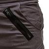 JEsilunmaMY Men's Pleated Joggers Pants Cotton Drawstring Sweatpants with Zip Pockets Hiking Outdoor Athletic Track Pants (Dark Grey,Large) view 4