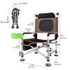 YLQHZW Fishing Chair Folding Chairs Fishing Accessories Fishing Chairs Camping Wild Beach Outdoor Rest Chairs Outdoor Folding Chair view 3