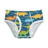 ALAZA Cartoon Dinosaur Heart Love Boys' Briefs Soft Underwear Available in Sizes 4t Multicolor view 1