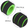 3 Pairs Colorful Sponge Grips Kayak Loader Surfboard Rod Make up Sponge Canoe Inflatable Boat Collapsible Kayak Garage Mount Waterproof Kitchen Sponge Holder Awning for Kayak Green view 4