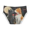 ALAZA Sweet Cat Moon Night Boys' Briefs Soft Underwear Available in Sizes 6y Multicolor view 3