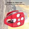 Climbing Single Pulley Climbing Three Hole Hitch Pulley Climbing Bearing Pulley,Aluminium Magnesium Alloy Heavy Duty Single Swivel Rope Pulley Block Climbing Safety Equipment view 2