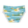 ALAZA Blossom Duck Water Boys' Briefs Soft Underwear Available in Sizes 5t Multicolor view 2