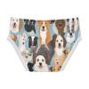 ALAZA Hipster Dog Puppy Boys' Briefs Soft Underwear Available in Sizes 2t Multicolor view 2