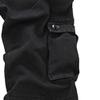 Casual Tactical Pants for Men Wash Cotton Ripstop Cargo Pants Outdoor Hiking Pants with Multi Pockets(No Belt) (Black,28) view 3